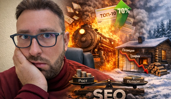 Обещали 70% в ТОП-10 и не добили? Честный разбор SEO-кейса и цена остановки продвижения