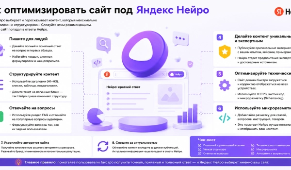 Как оптимизировать сайт под Яндекс Нейро