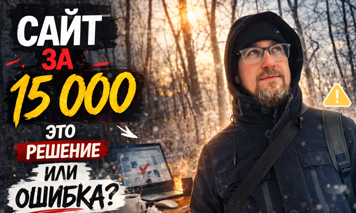 Сайт за 15 000 на бирже фрилансеров