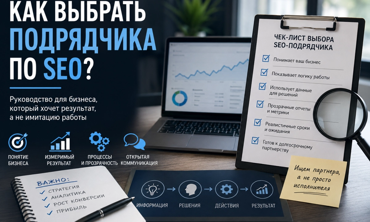 Как выбрать подрядчика по SEO